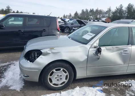 2002 Lexus Ls 430 from USA, damaged, VIN JTHBN30F720076428